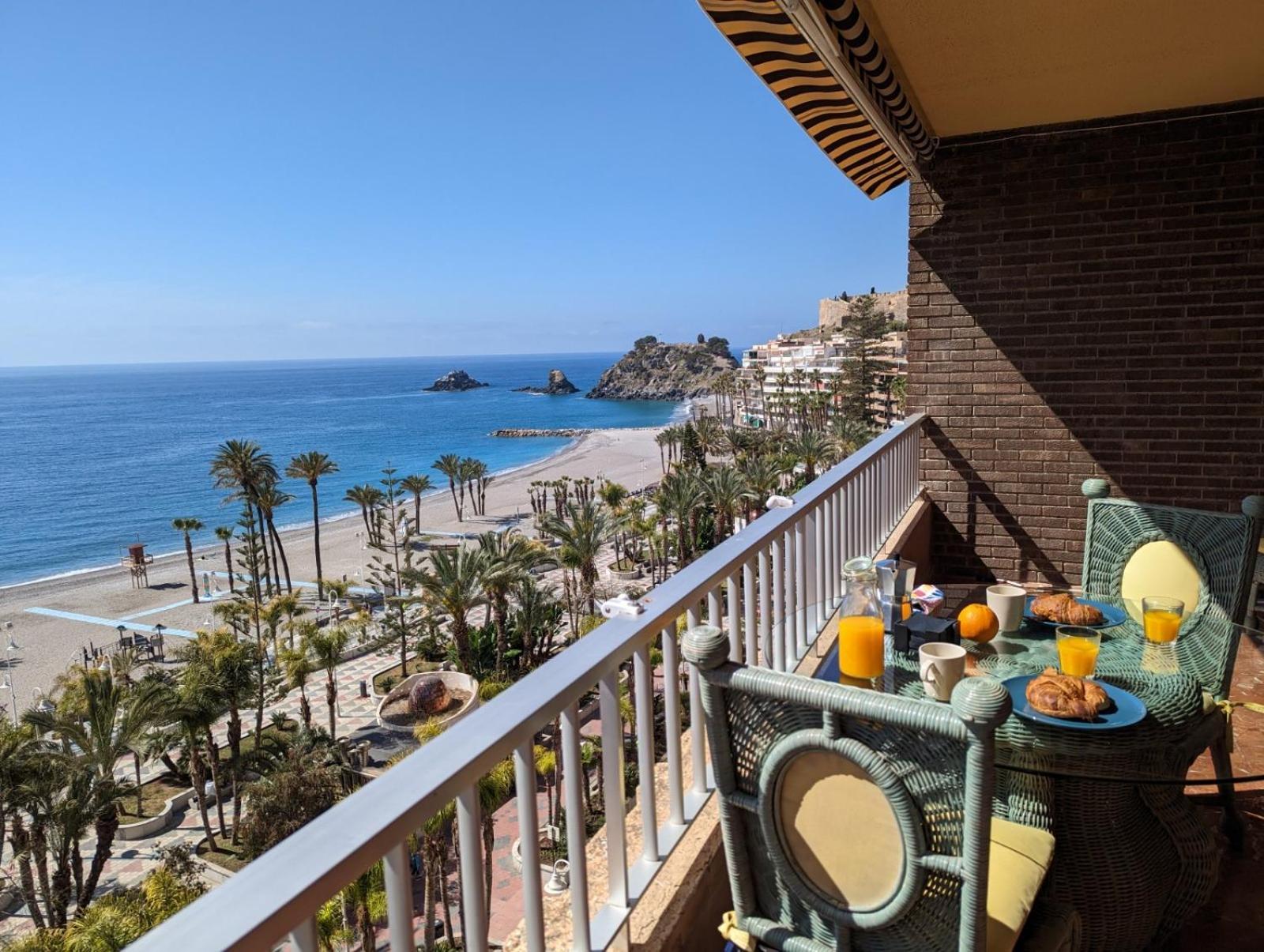 Almuñécar Casa Mare Apartamento En Primera Linea De Playa מראה חיצוני תמונה